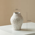 Textured Ceramic Flower Vase