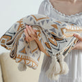 Thickened Knit Sofa Throw
