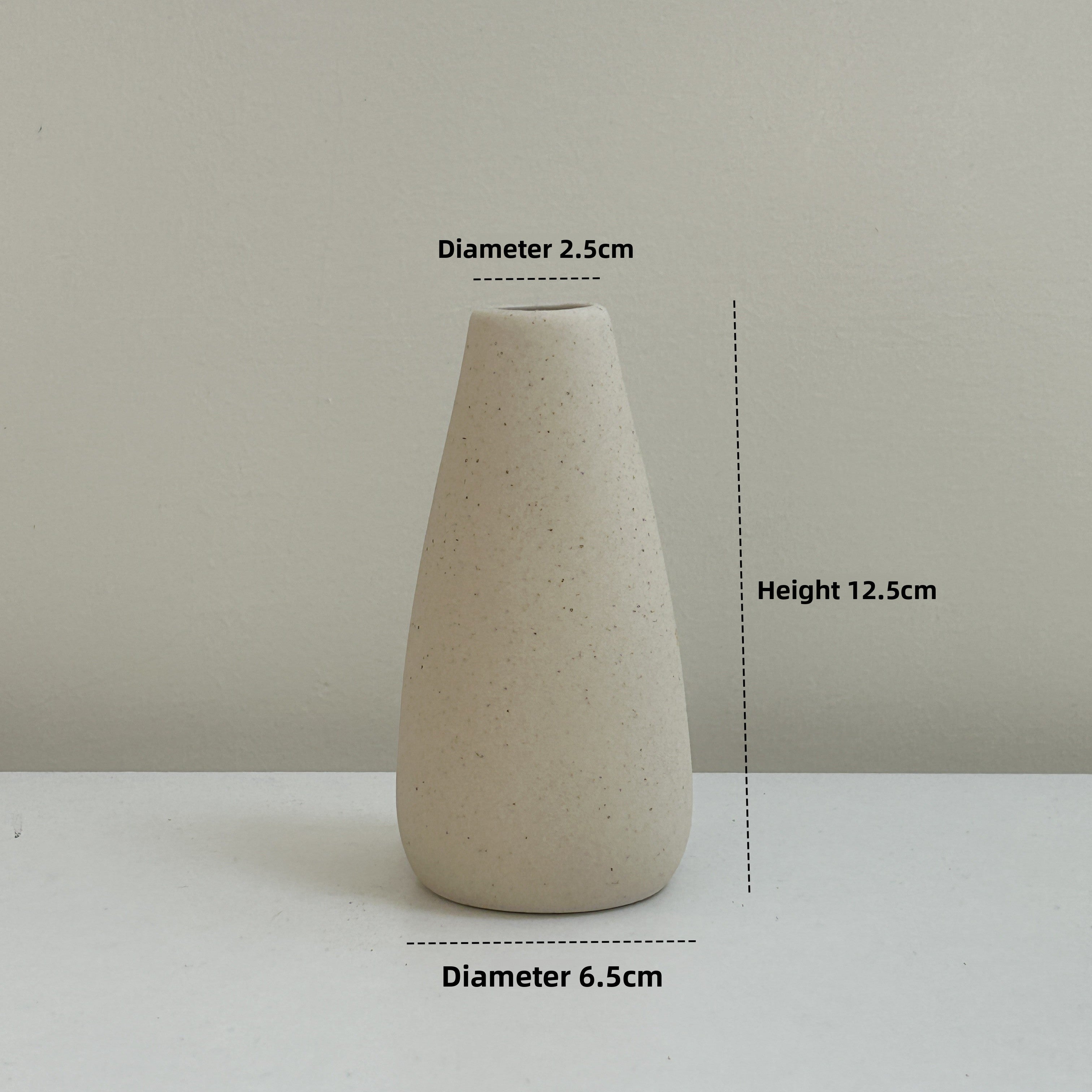 Minimalist dried flower vase set for home décor