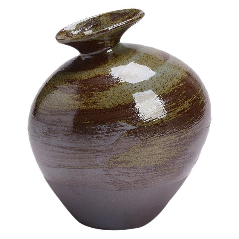 Retro Floral Decorative Vase
