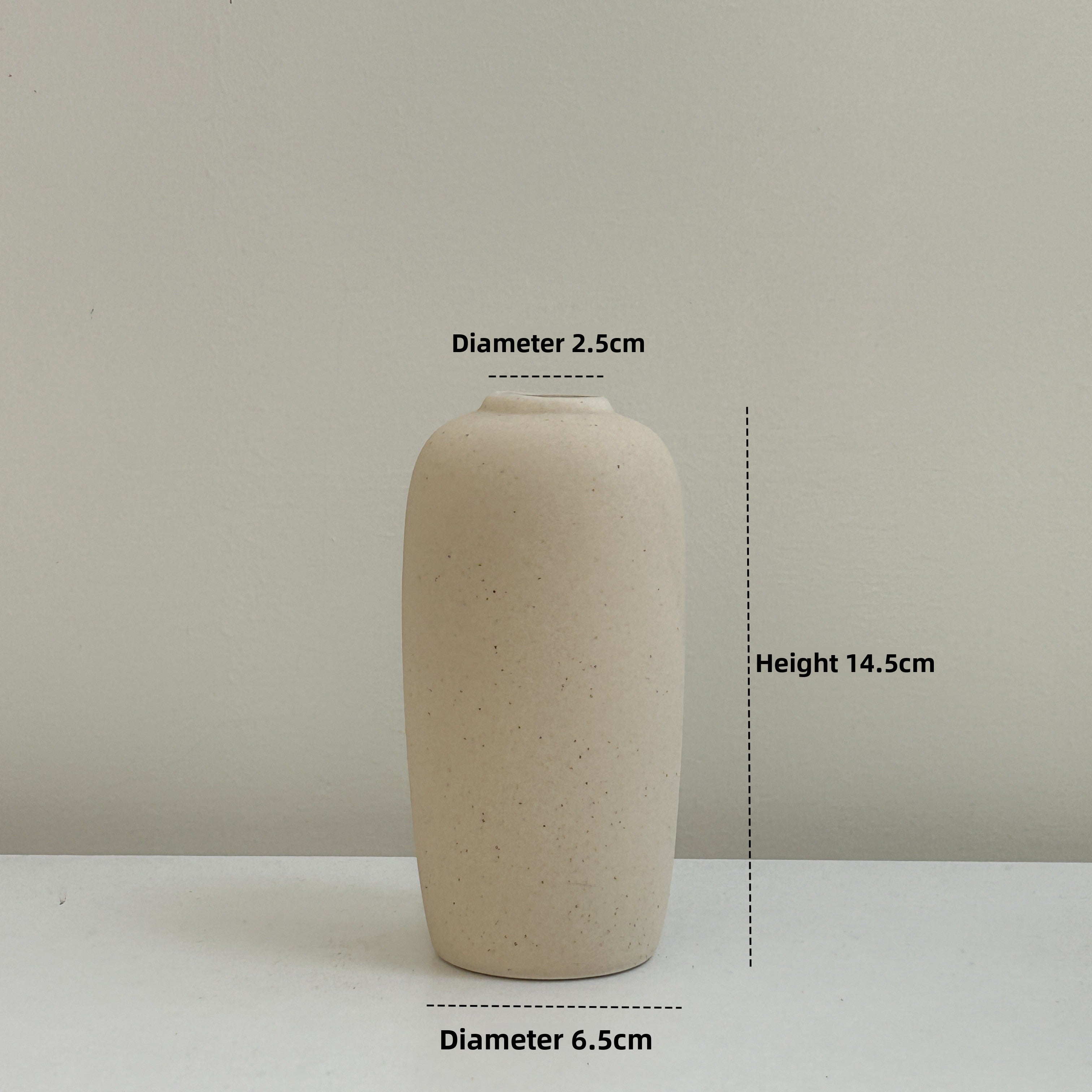 Minimalist dried flower vase set for home décor