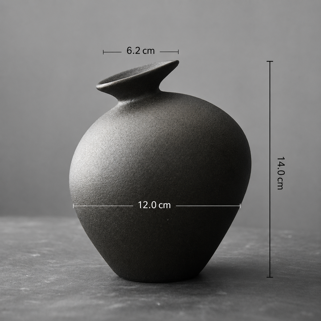 Retro Floral Decorative Vase