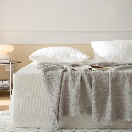 Soft Cotton Crepe Throw Blanket