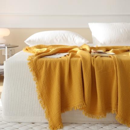 Soft Cotton Crepe Throw Blanket